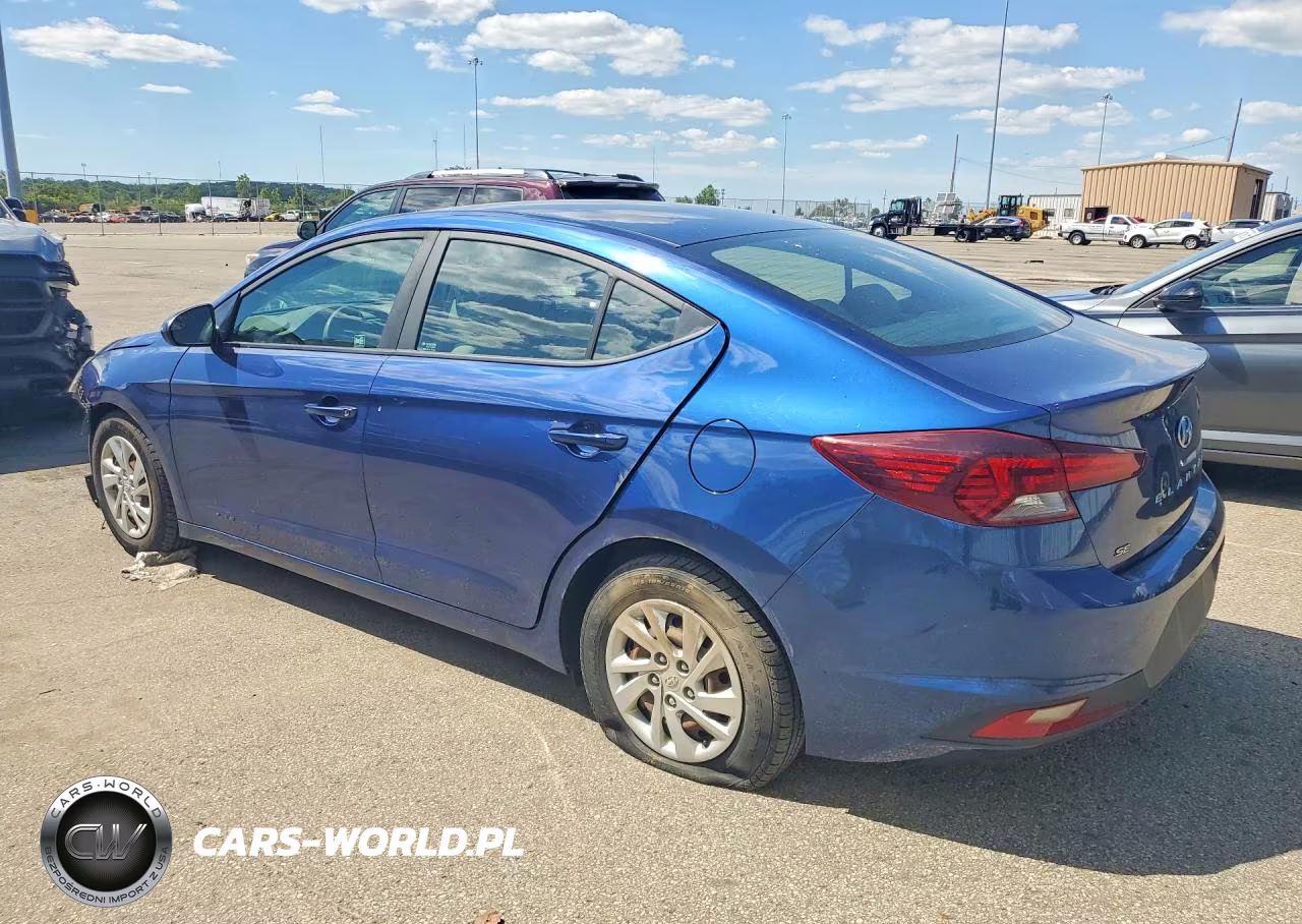 2019 Hyundai Elantra Se VIN:5NPD74LF2KH439792 - 2