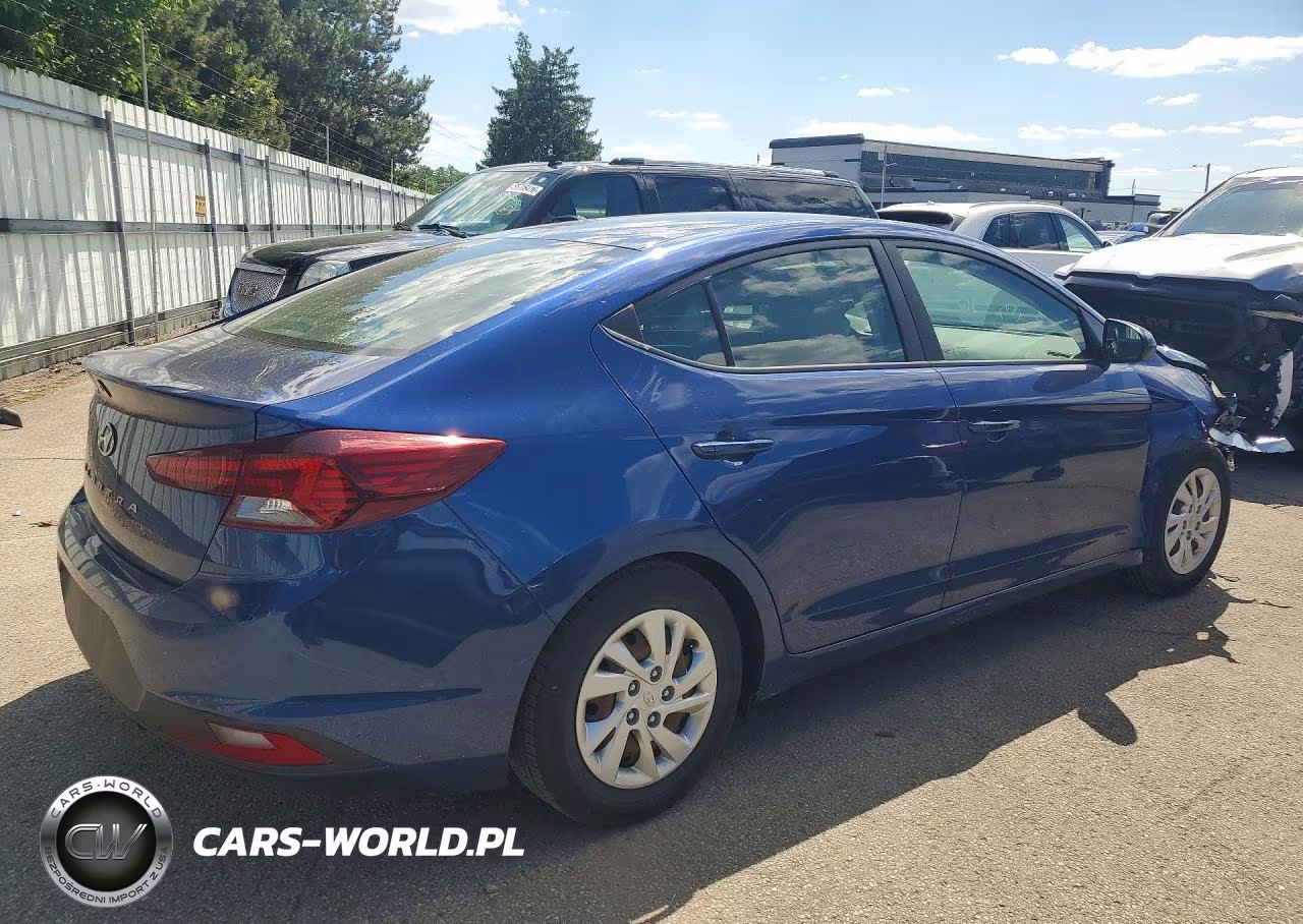 2019 Hyundai Elantra Se VIN:5NPD74LF2KH439792 - 3