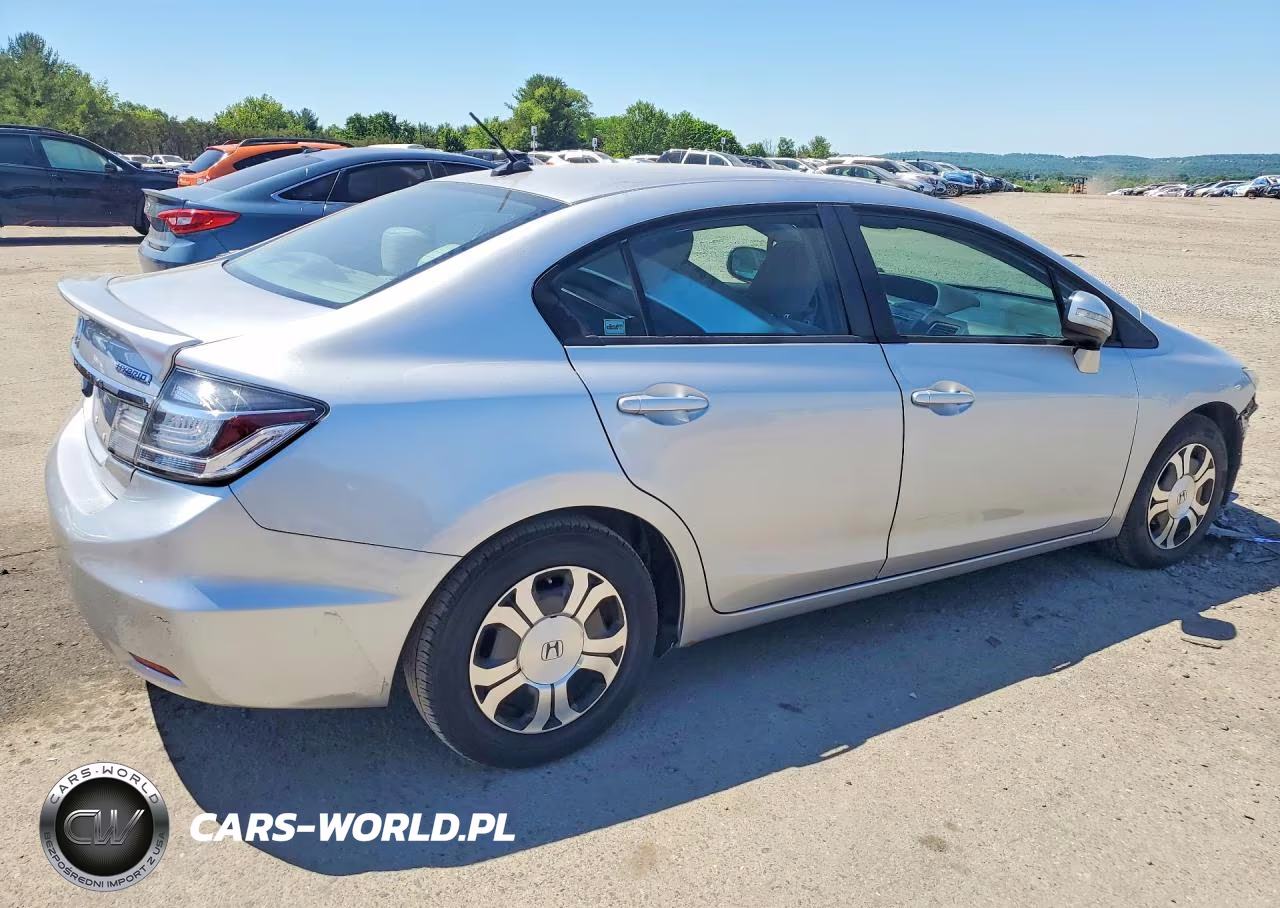 2013 Honda Civic Hybrid VIN:19XFB4F27DE001633 - 3