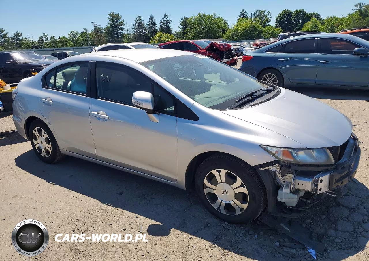 2013 Honda Civic Hybrid VIN:19XFB4F27DE001633 - 4