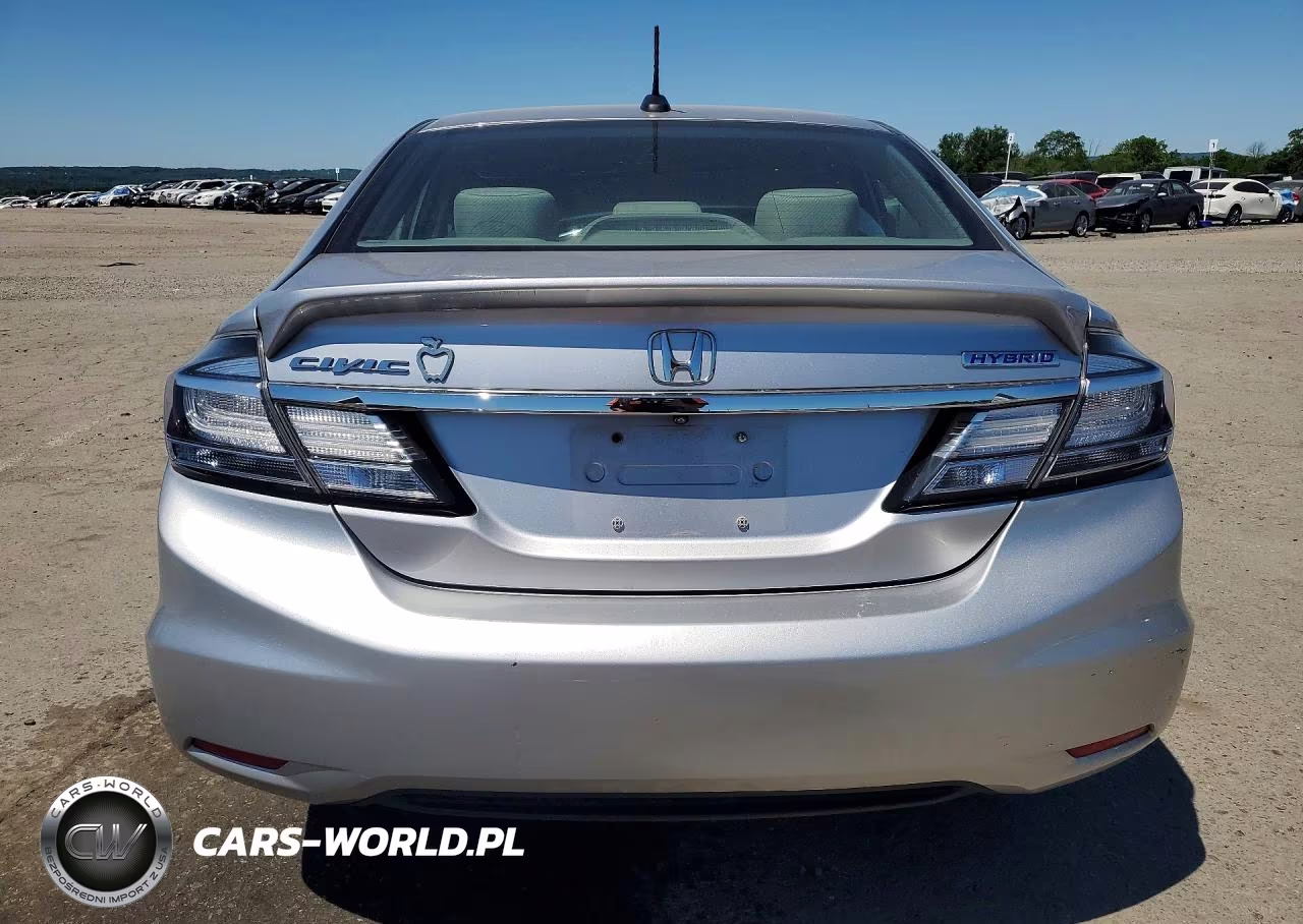 2013 Honda Civic Hybrid VIN:19XFB4F27DE001633 - 6