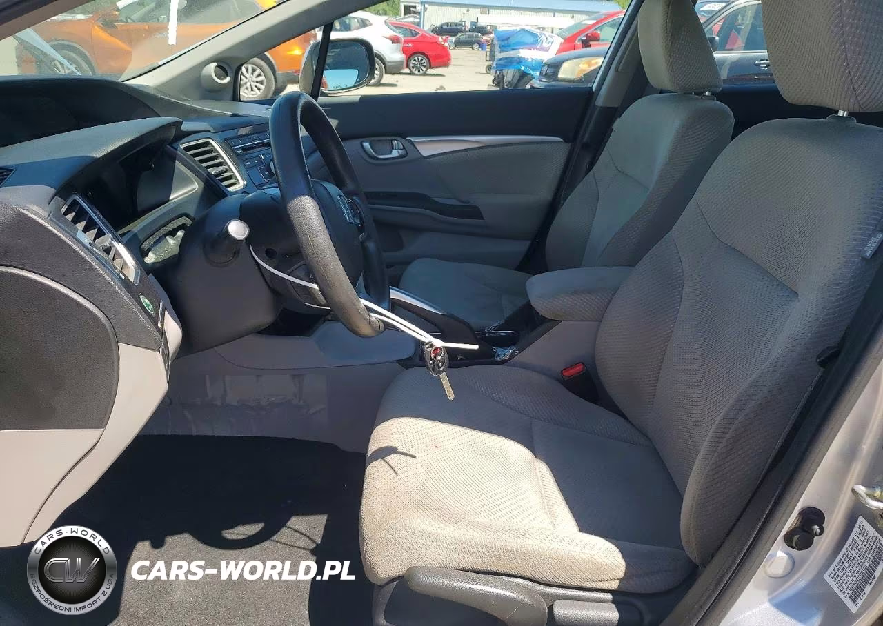 2013 Honda Civic Hybrid VIN:19XFB4F27DE001633 - 7