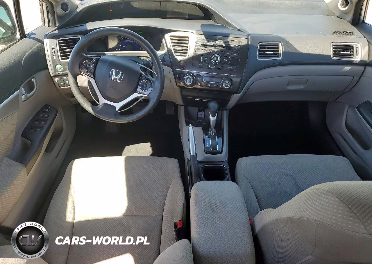 2013 Honda Civic Hybrid VIN:19XFB4F27DE001633 - 8