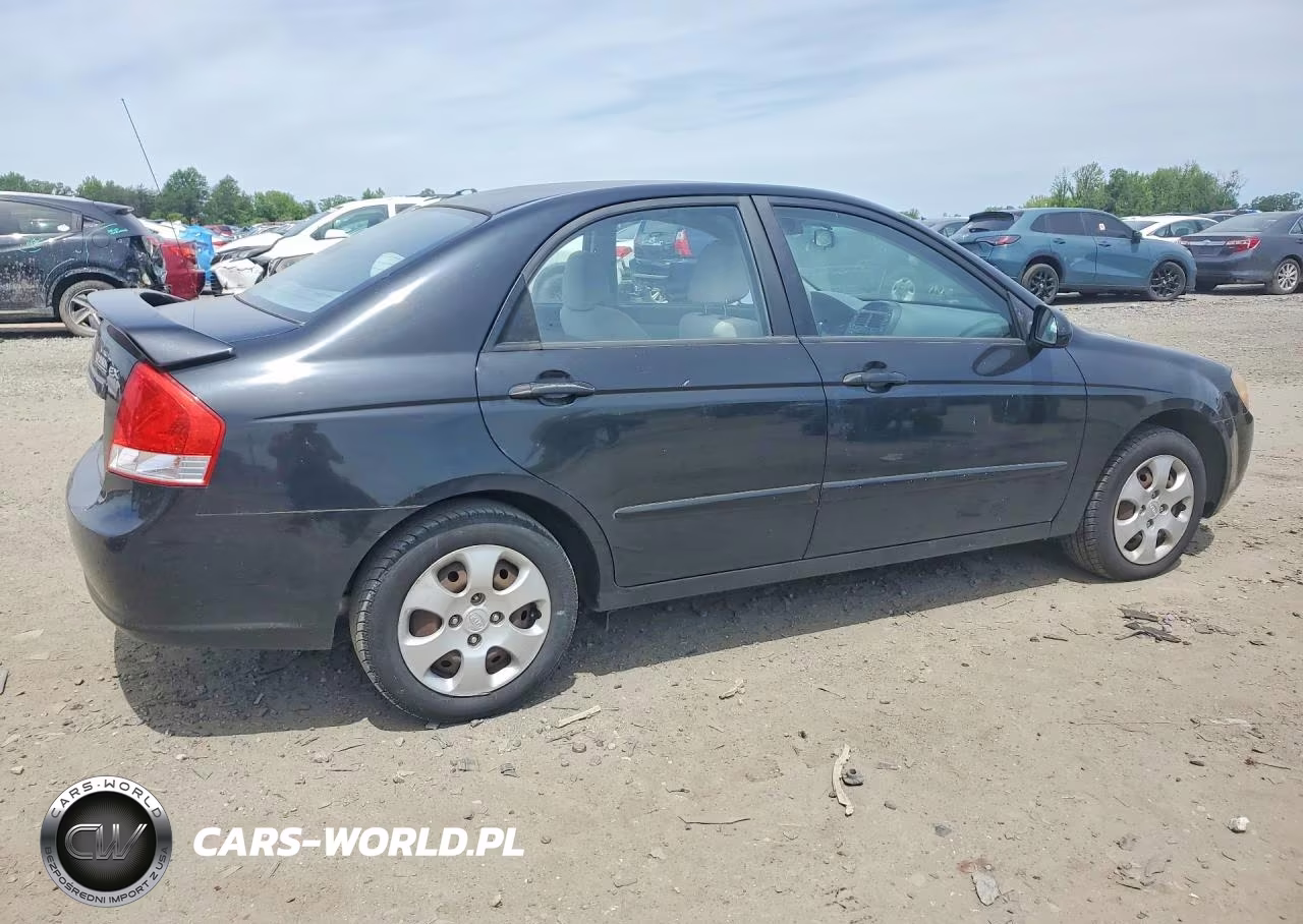 2009 Kia Spectra Lx VIN:KNAFE222995619022 - 3