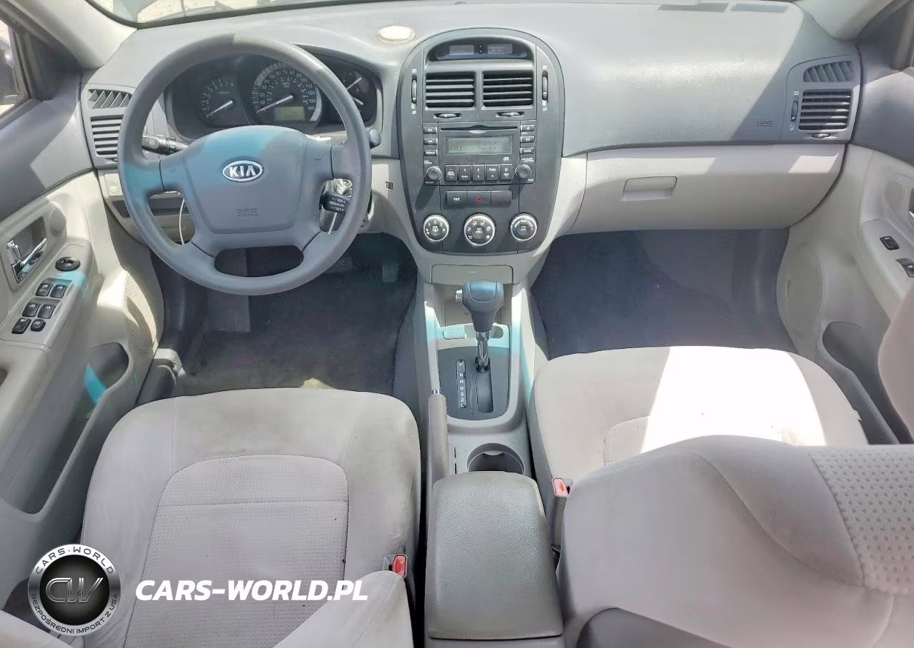 2009 Kia Spectra Lx VIN:KNAFE222995619022 - 8