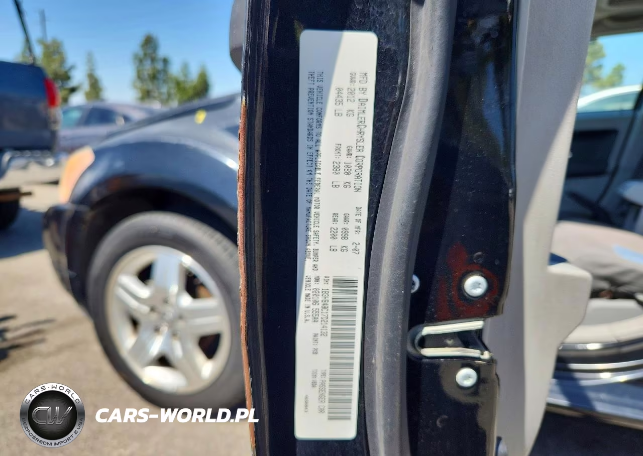 2007 Dodge Caliber Sxt VIN:1B3HB48C17D214132 - 13