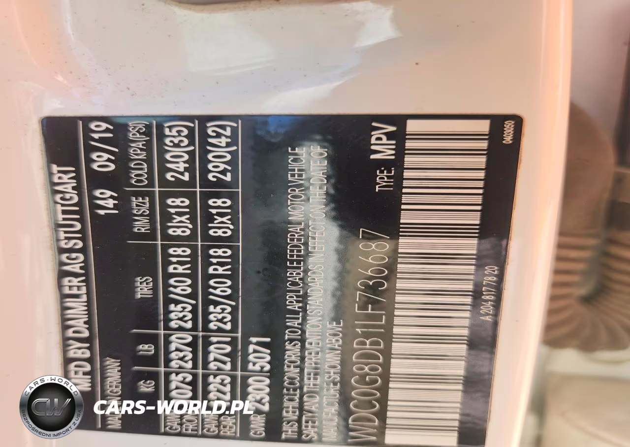 2020 Mercedes-Benz Glc 300 VIN:WDC0G8DB1LF736687 - 13