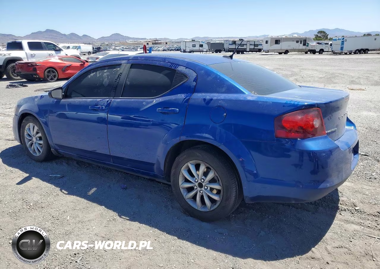2014 Dodge Avenger Se VIN:1C3CDZAG2EN182686 - 2