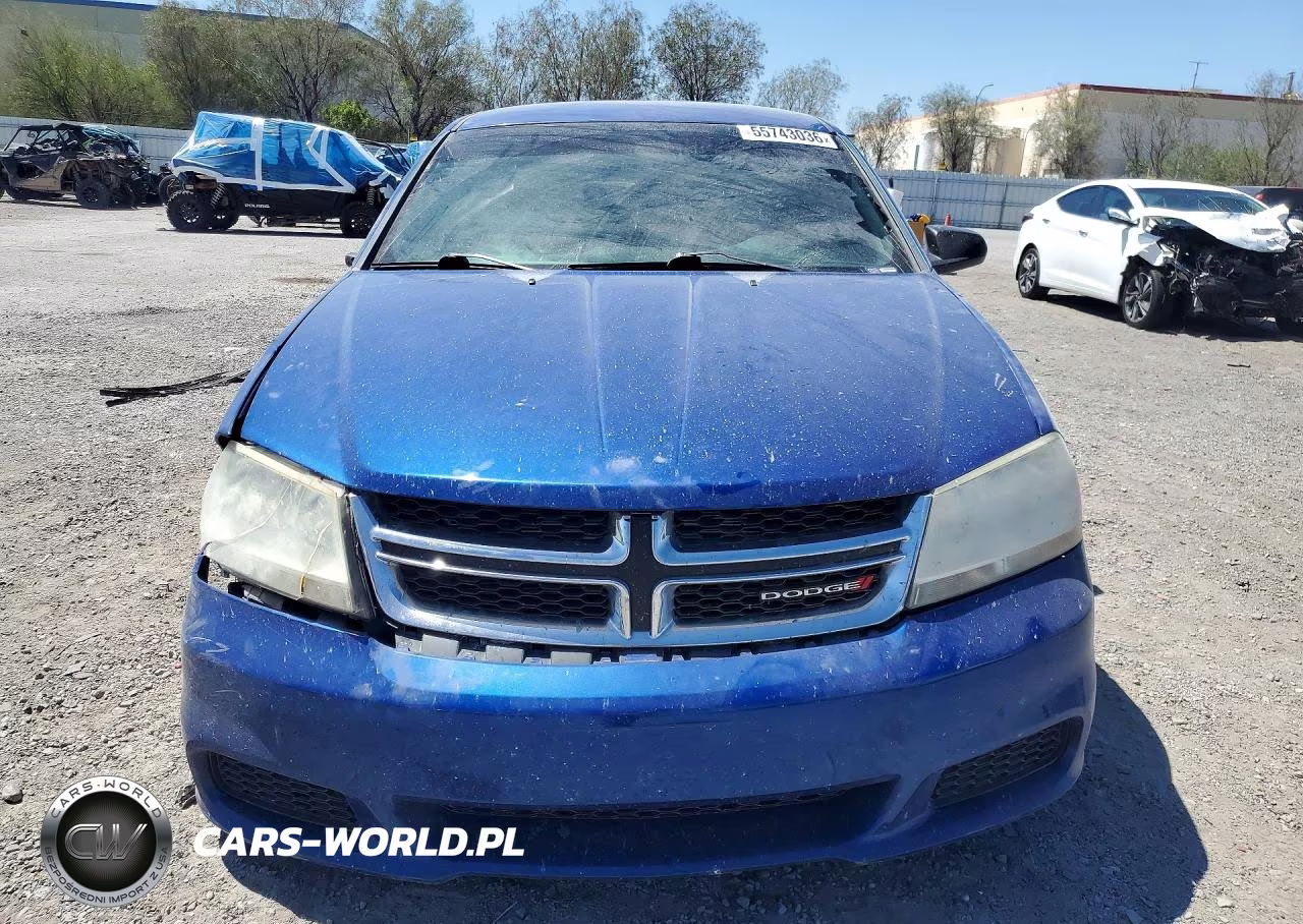 2014 Dodge Avenger Se VIN:1C3CDZAG2EN182686 - 5