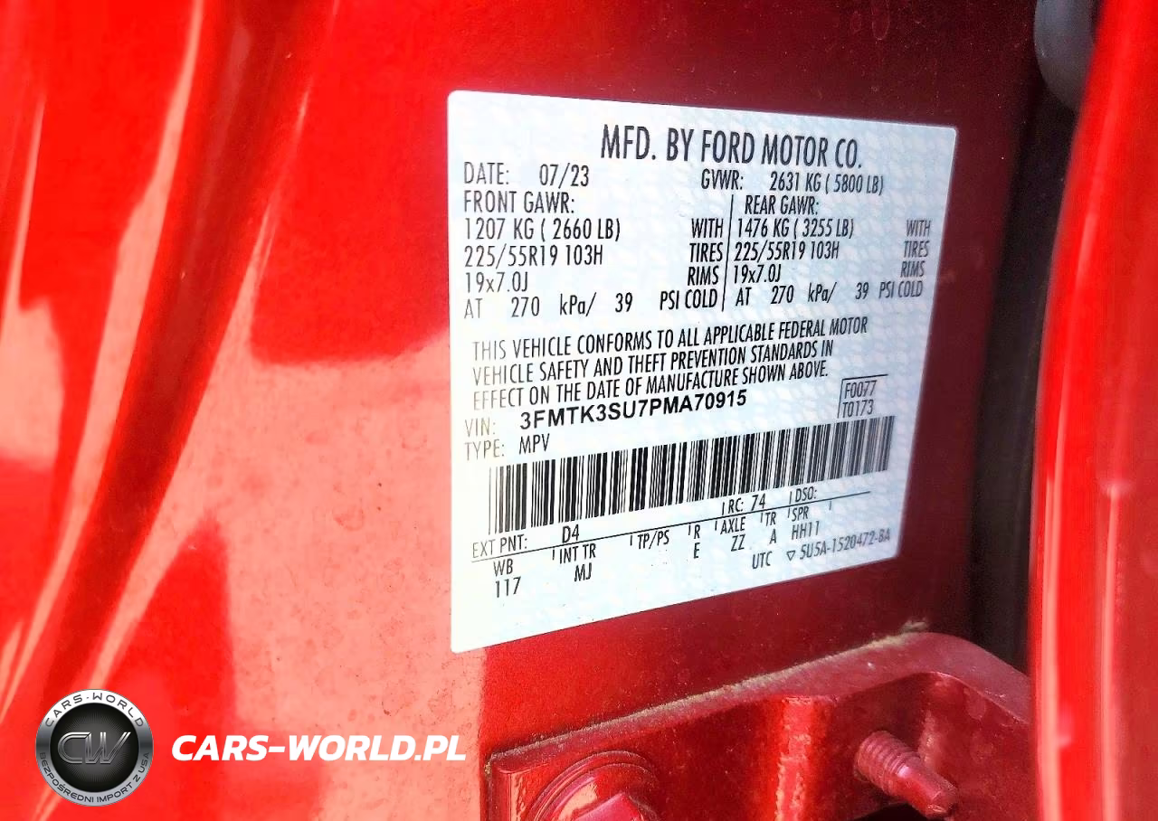 2023 Ford Mustang Mach-E Premium VIN:3FMTK3SU7PMA70915 - 13