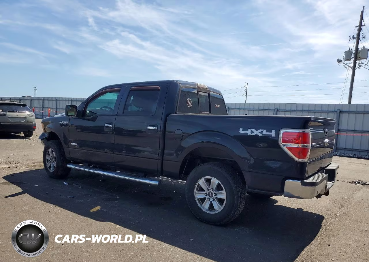 2012 Ford F150 Supercrew VIN:1FTFW1ET8CFC00000 - 2