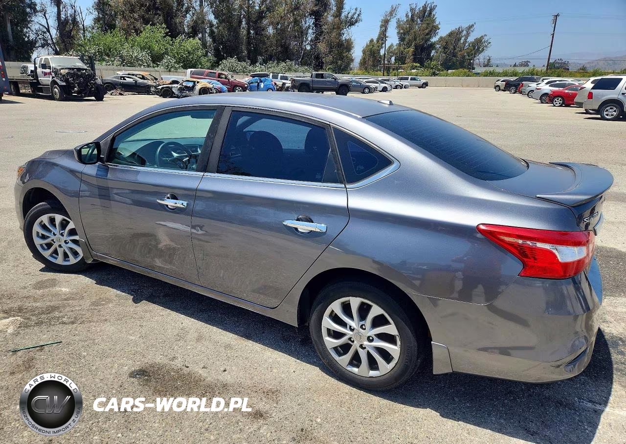 2019 Nissan Sentra Sv VIN:3N1AB7AP3KL604279 - 2