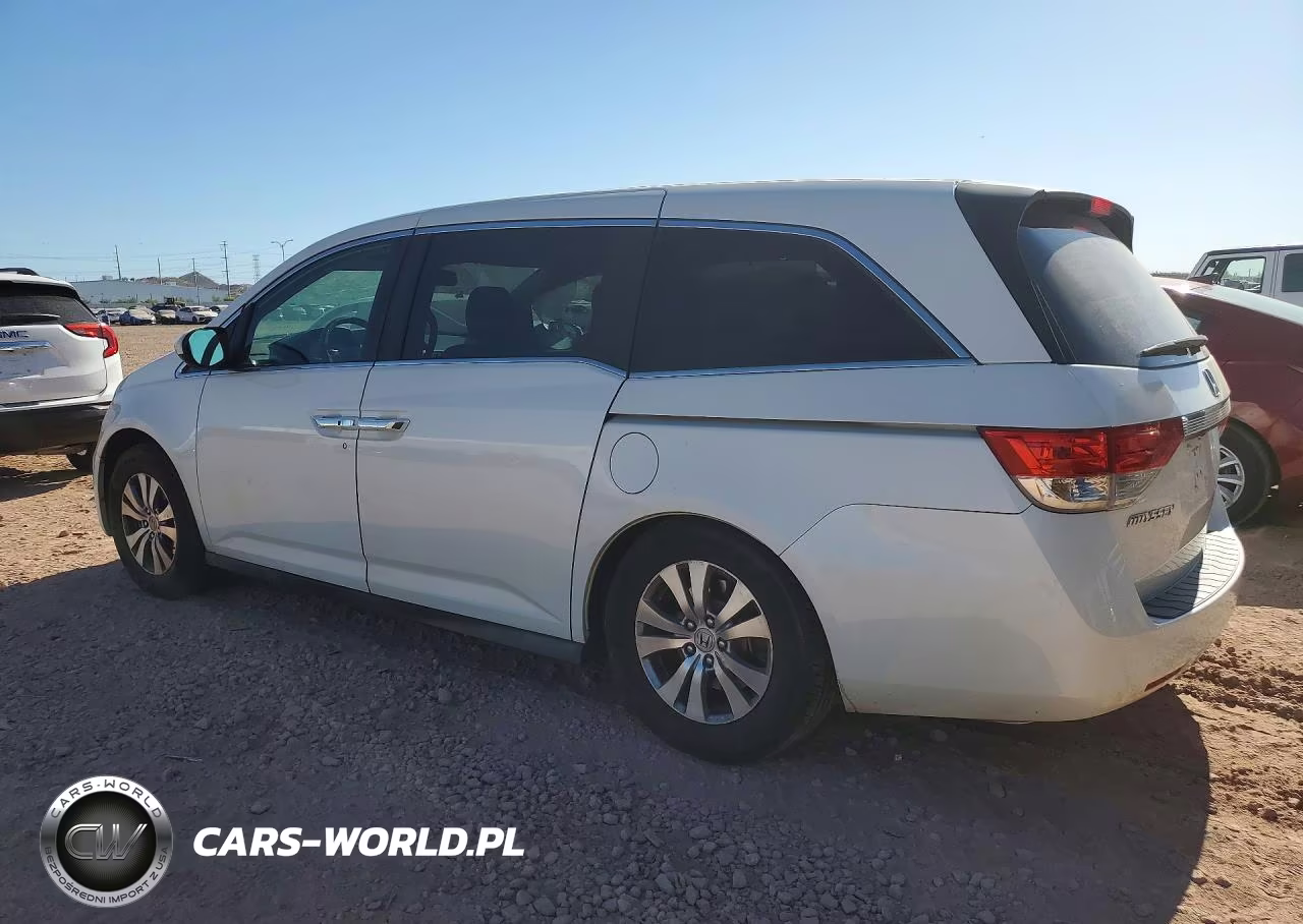 2014 Honda Odyssey Exl VIN:5FNRL5H64EB130845 - 2