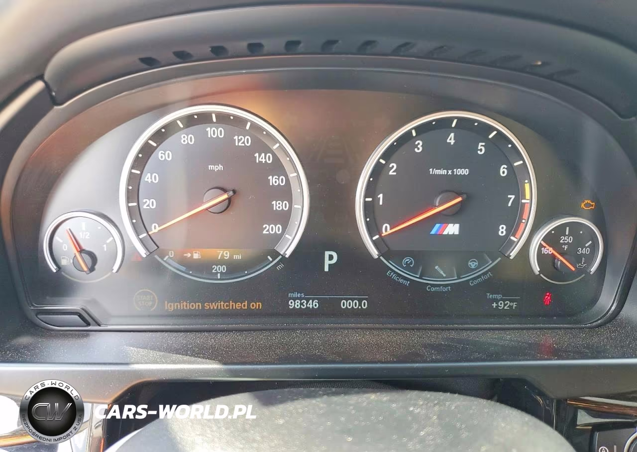 2016 BMW X5 M VIN:5YMKT6C57G0C89747 - 9