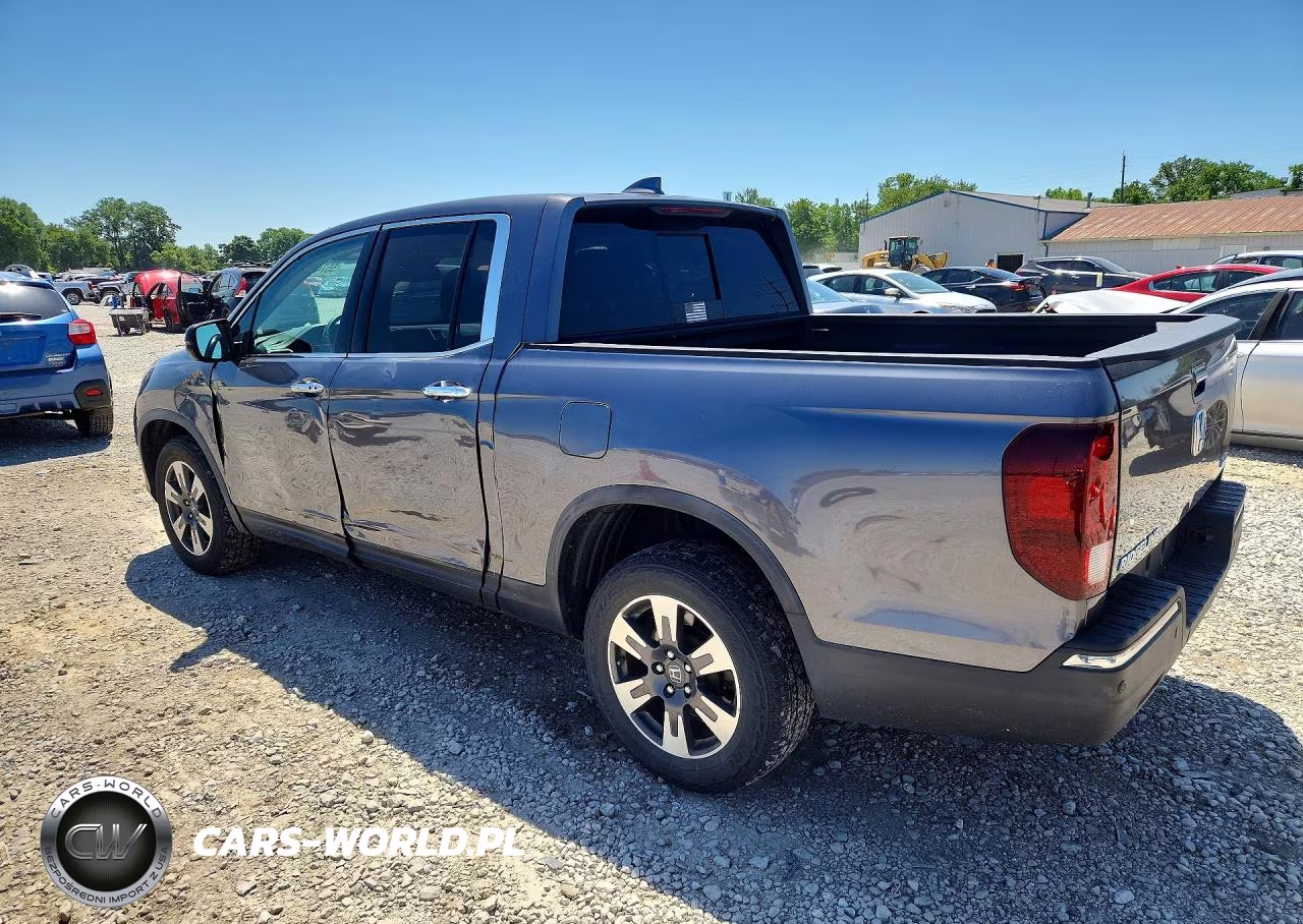 2017 Honda Ridgeline Rtl VIN:5FPYK3F75HB029498 - 2
