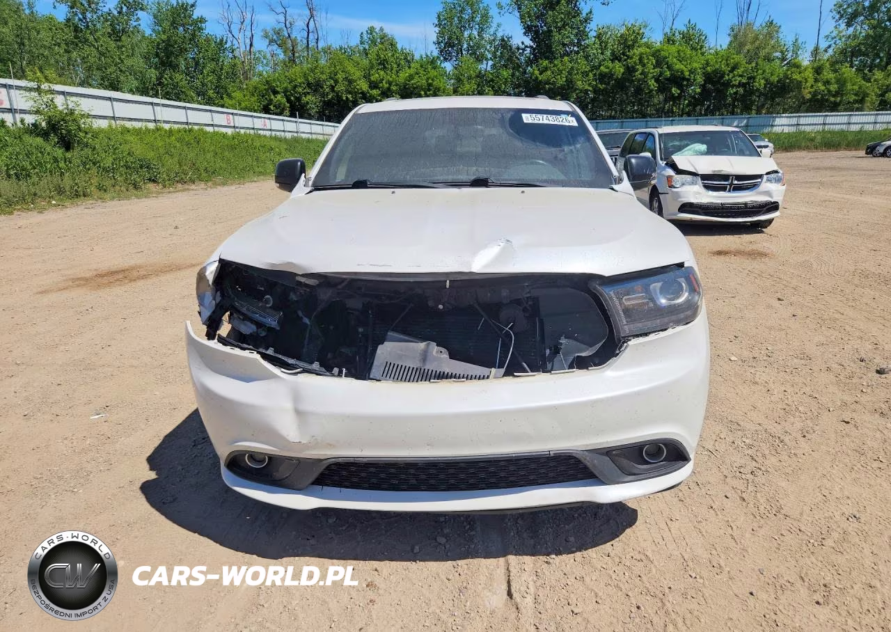 2017 Dodge Durango Gt VIN:1C4RDJDG8HC601014 - 5