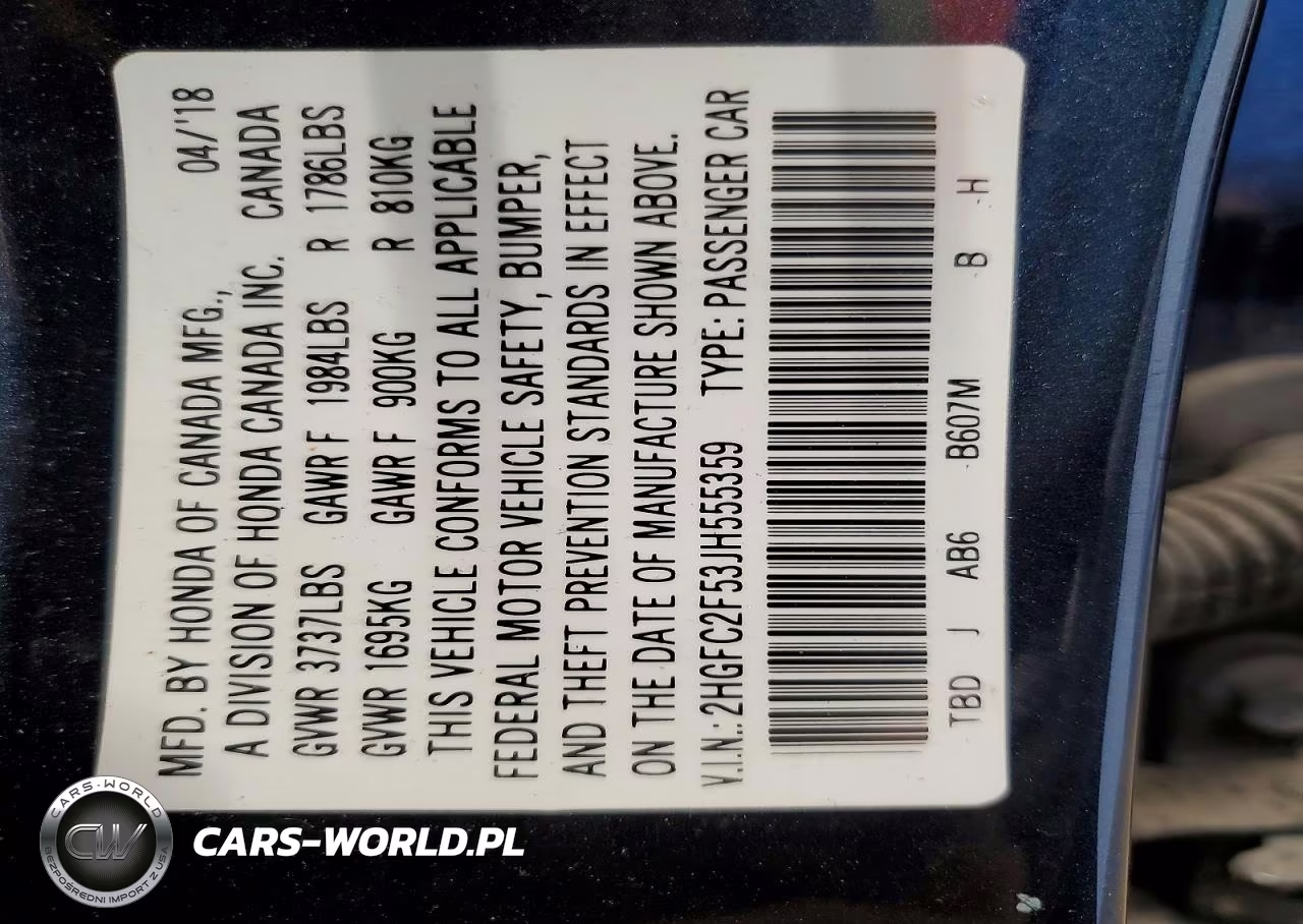 2018 Honda Civic Lx VIN:2HGFC2F53JH555359 - 12