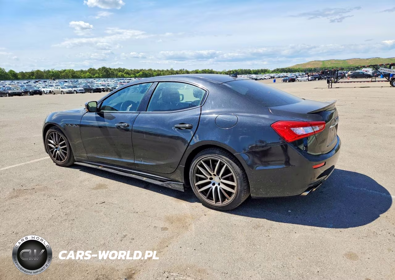 2015 Maserati Ghibli VIN:ZAM57XSA3F1162137 - 2