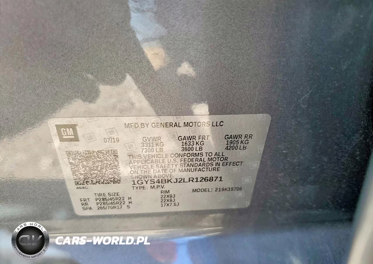 2020 Cadillac Escalade Luxury VIN:1GYS4BKJ2LR126871 - 13