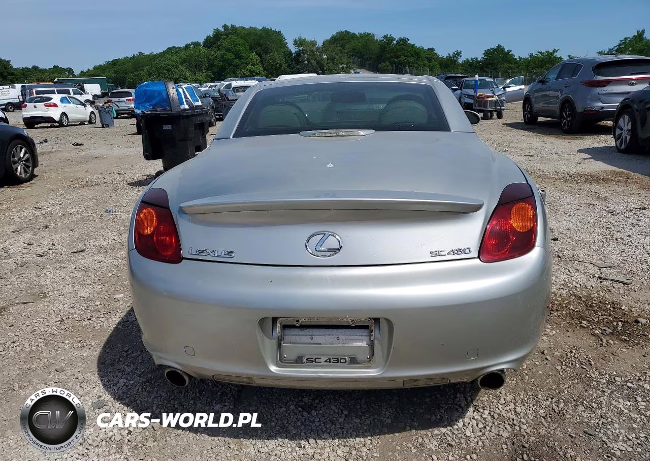 2002 Lexus Sc 430 VIN:JTHFN48Y520030206 - 6