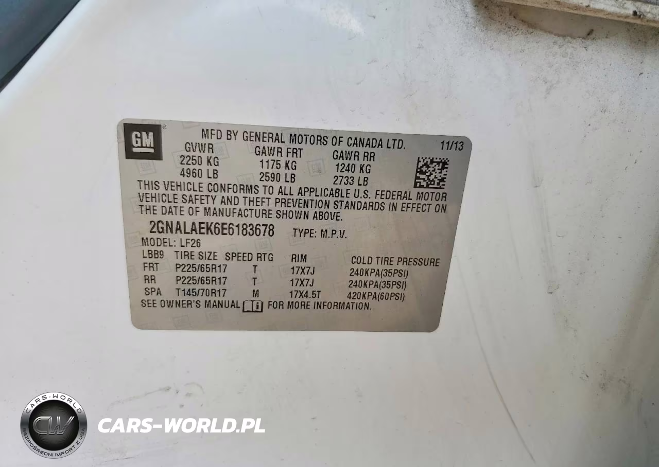 2014 Chevrolet Equinox Ls VIN:2GNALAEK6E6183678 - 12