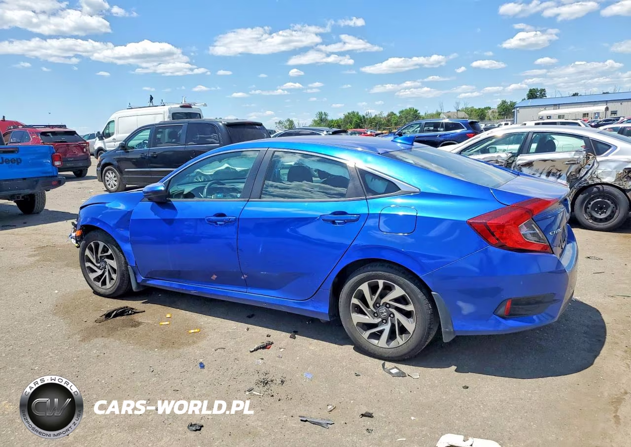 2018 Honda Civic Ex VIN:2HGFC2F70JH551741 - 2