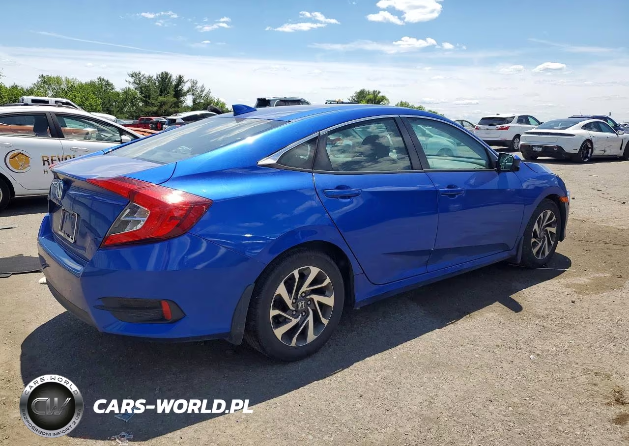 2018 Honda Civic Ex VIN:2HGFC2F70JH551741 - 3