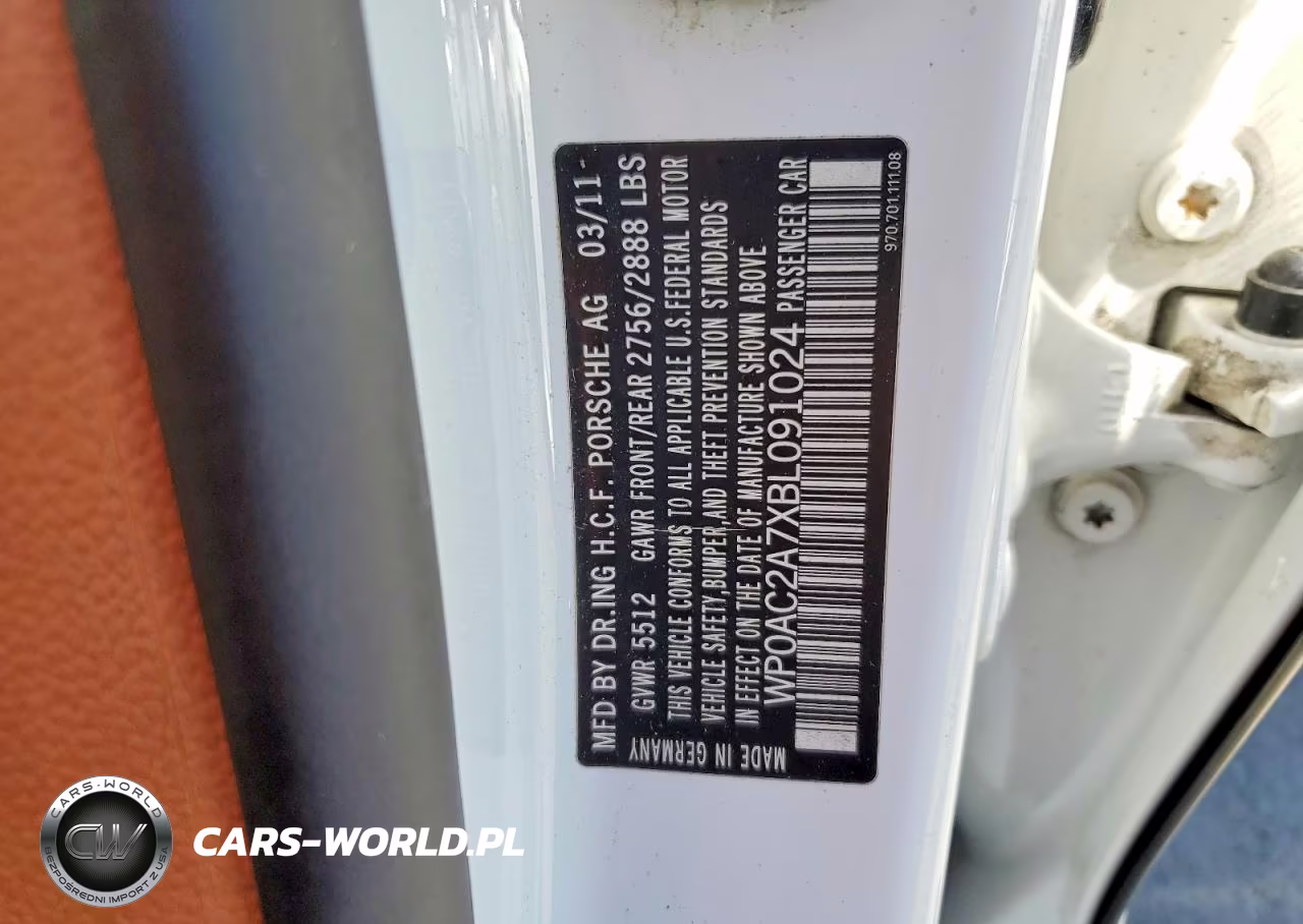 2011 Porsche Panamera Turbo VIN:WP0AC2A7XBL091024 - 13