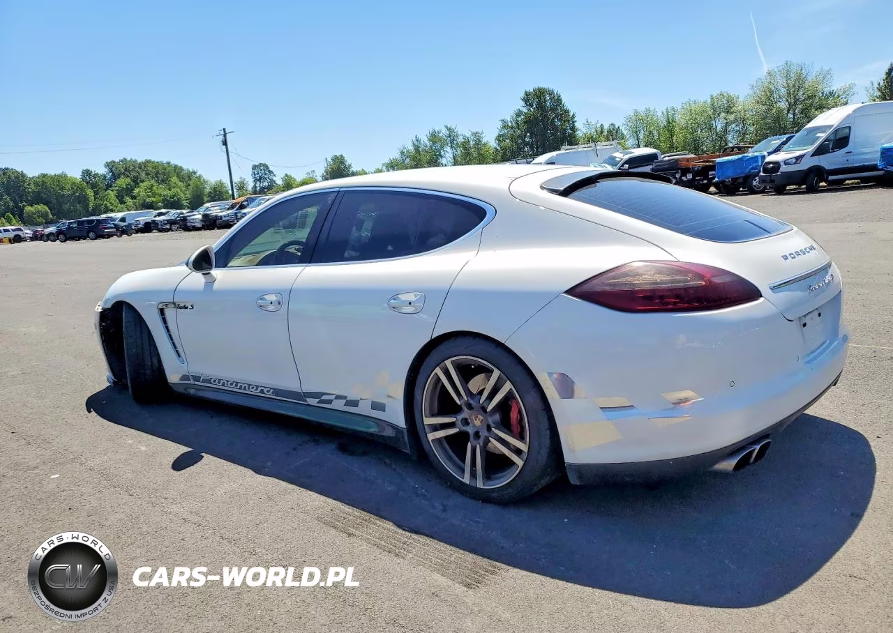 2011 Porsche Panamera Turbo VIN:WP0AC2A7XBL091024 - 2