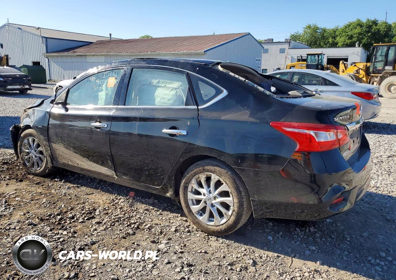 2017 Nissan Sentra Sv VIN:3N1AB7APXHY408514 - 2