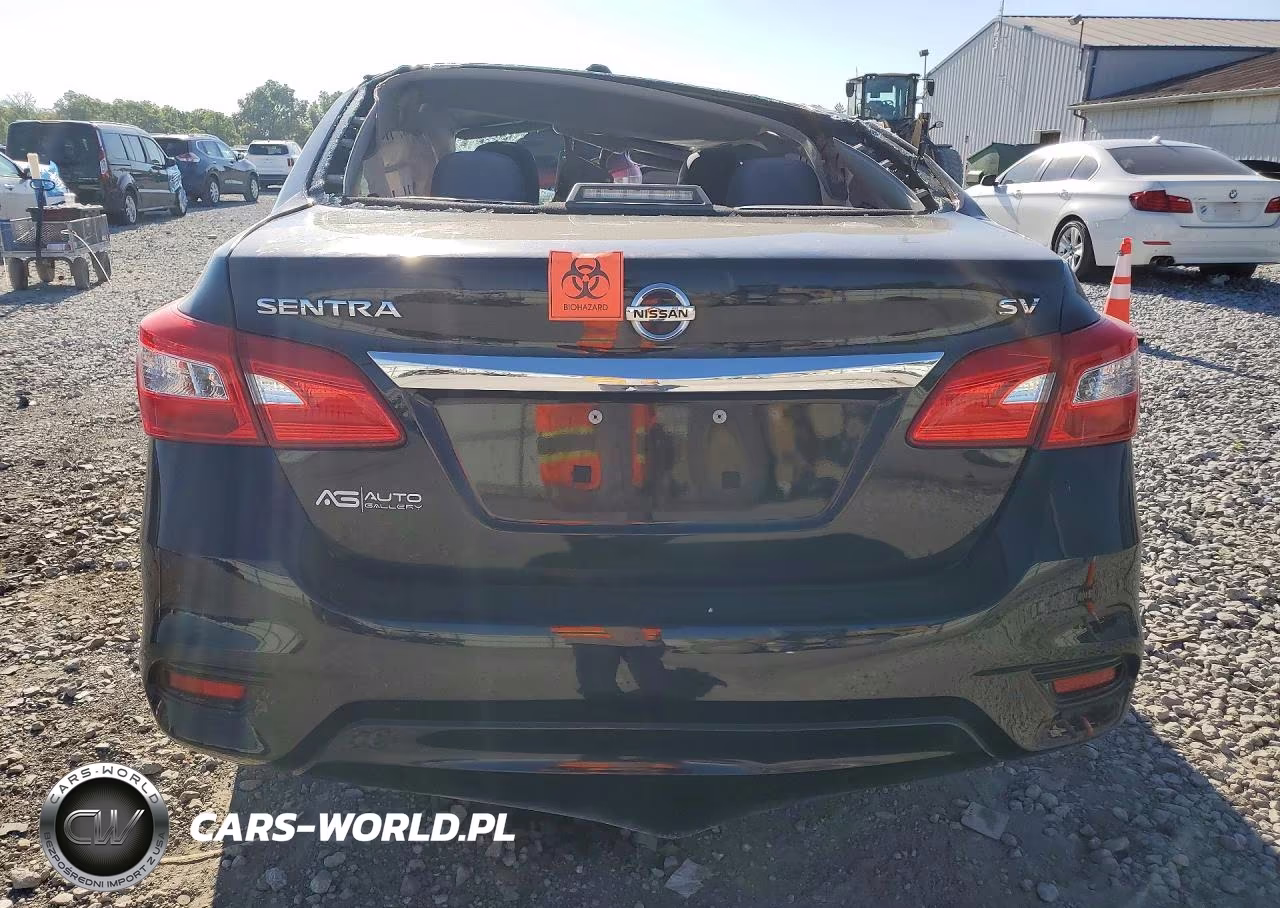 2017 Nissan Sentra Sv VIN:3N1AB7APXHY408514 - 6