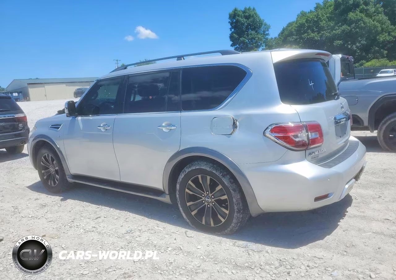 2017 Nissan Armada Platinum VIN:JN8AY2NE2H9701387 - 2