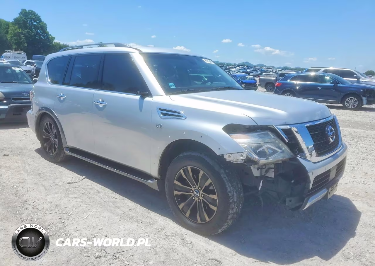 2017 Nissan Armada Platinum VIN:JN8AY2NE2H9701387 - 4