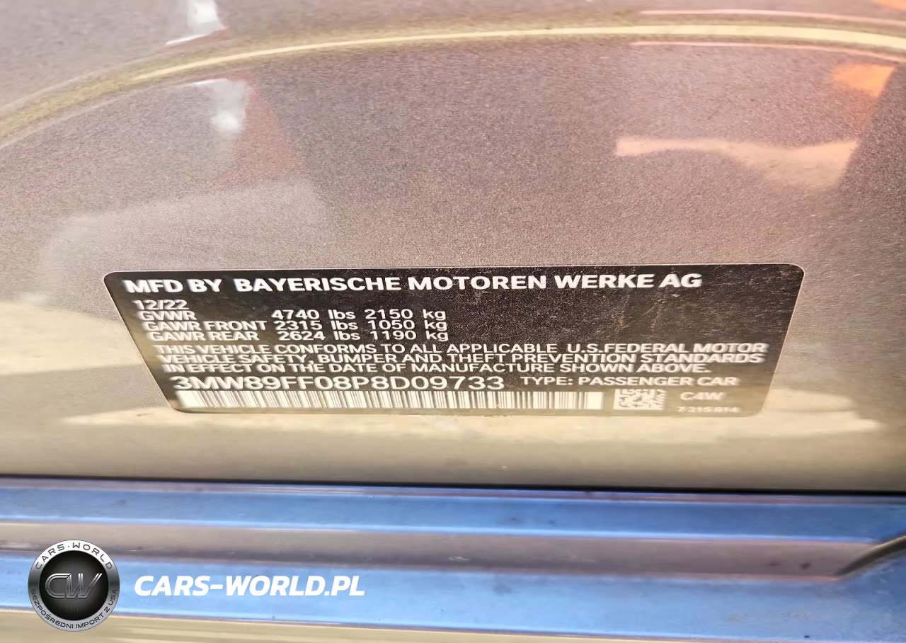 2023 BMW 330Xi VIN:3MW89FF08P8D09733 - 12