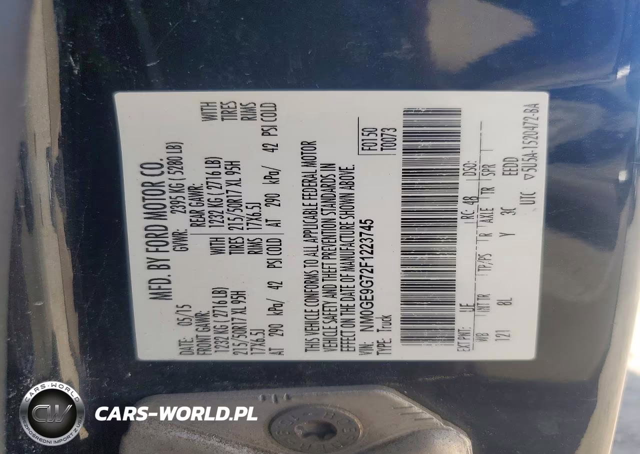 2015 Ford Transit Connect Titanium VIN:NM0GE9G72F1223745 - 14