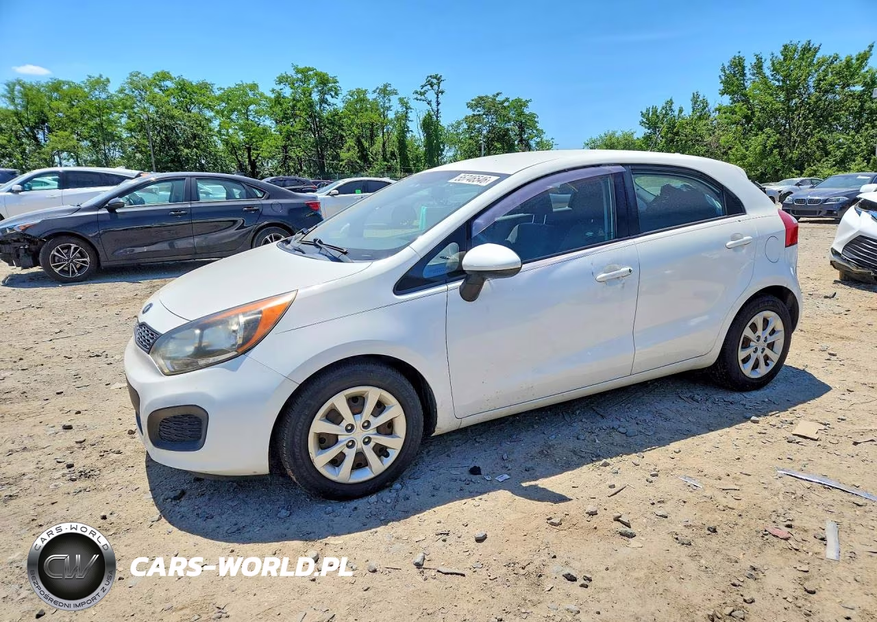 2013 Kia Rio Lx VIN:KNADM5A35D6182273 - 1