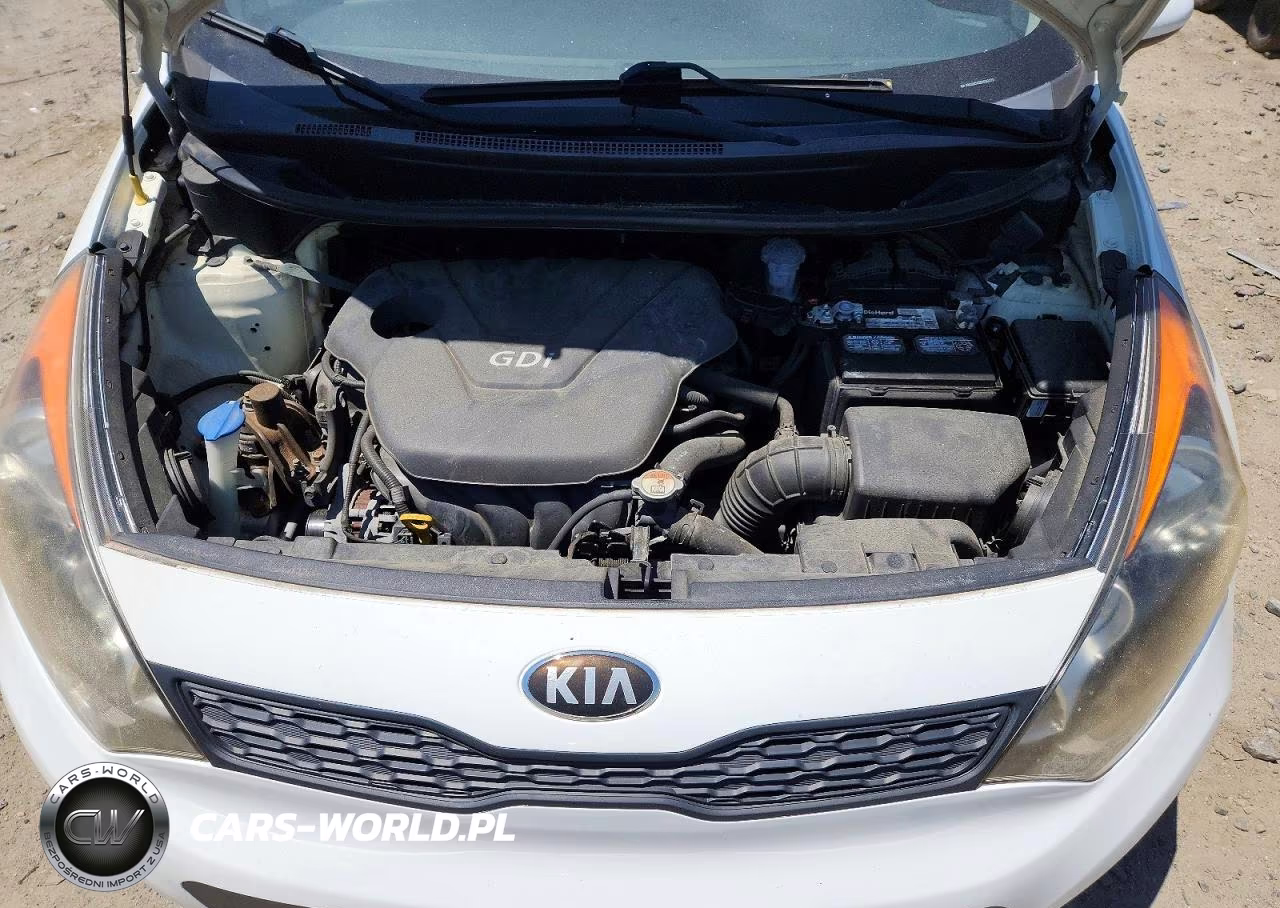 2013 Kia Rio Lx VIN:KNADM5A35D6182273 - 11