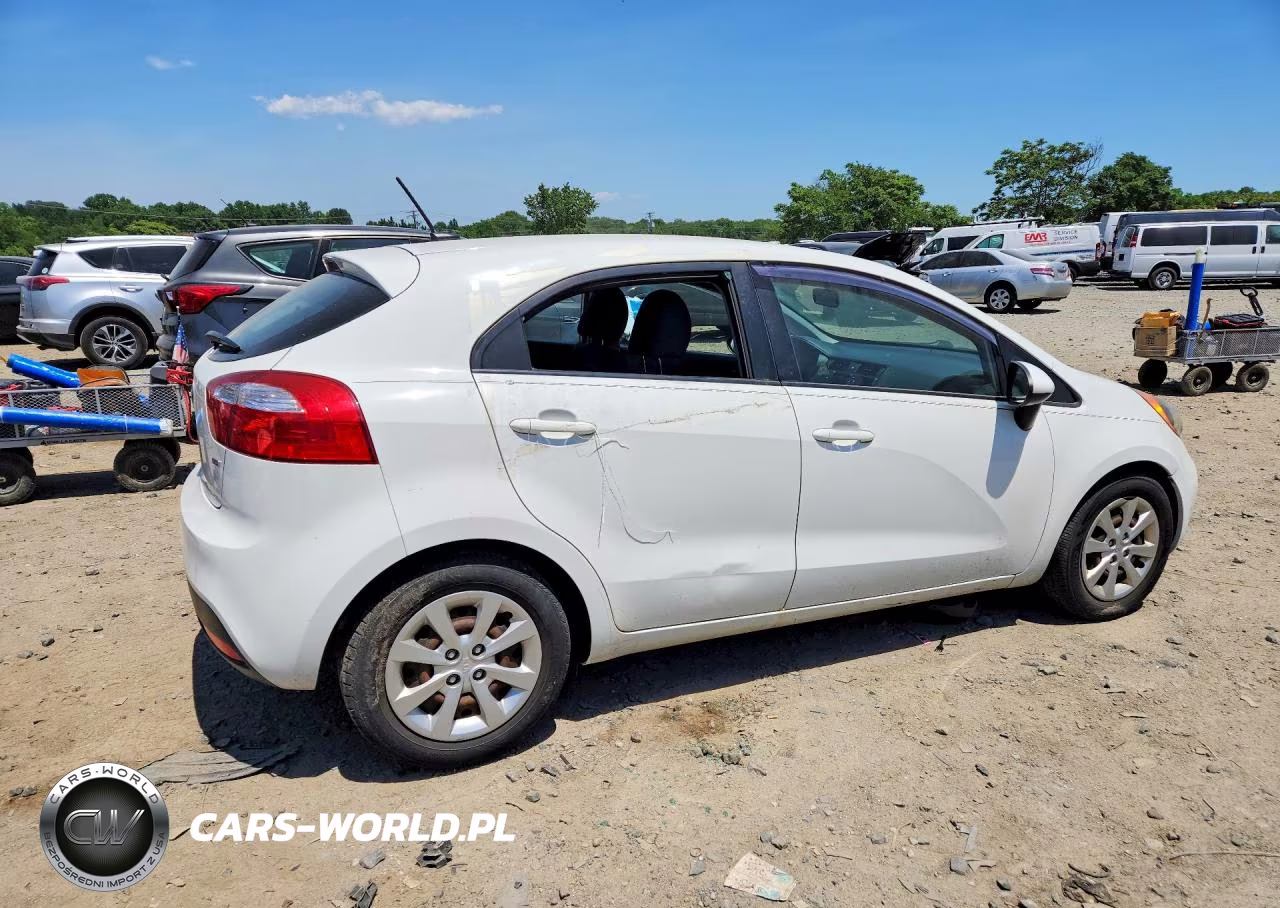 2013 Kia Rio Lx VIN:KNADM5A35D6182273 - 3