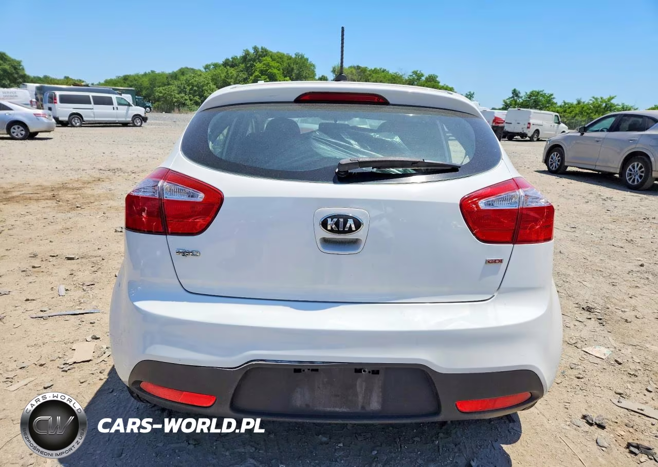 2013 Kia Rio Lx VIN:KNADM5A35D6182273 - 6