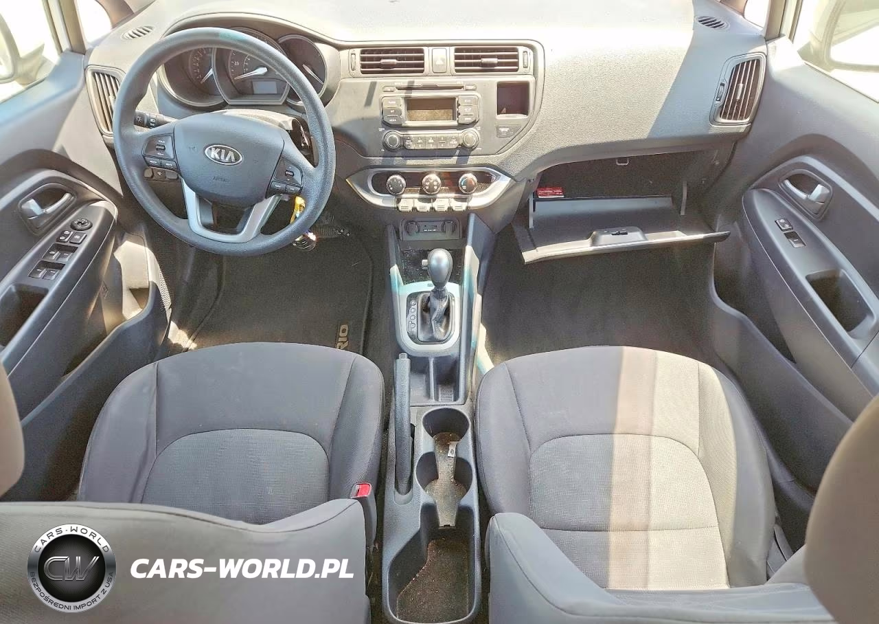 2013 Kia Rio Lx VIN:KNADM5A35D6182273 - 8