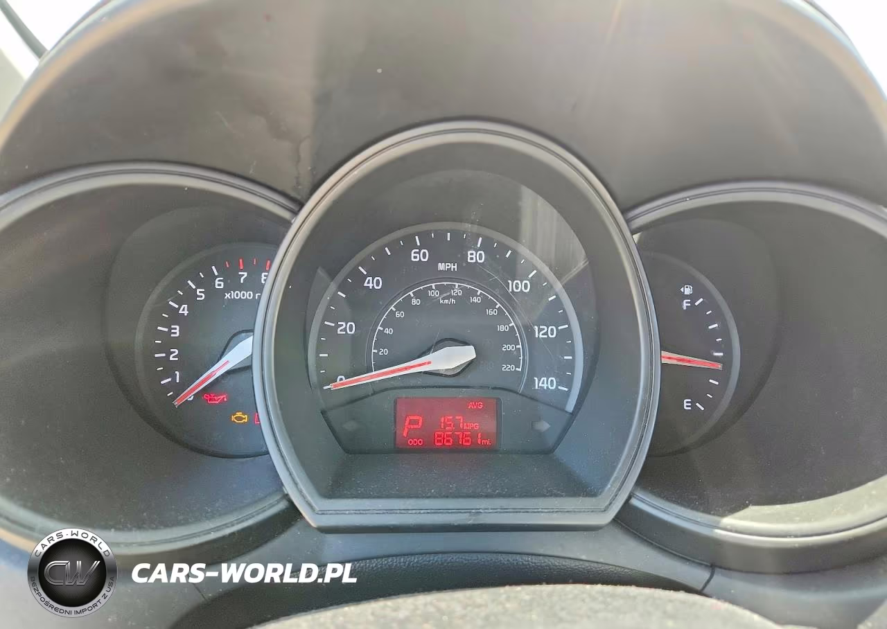 2013 Kia Rio Lx VIN:KNADM5A35D6182273 - 9