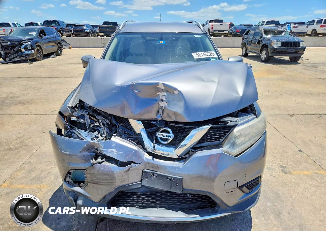 2016 Nissan Rogue Sv VIN:KNMAT2MT4GP655517 - 5