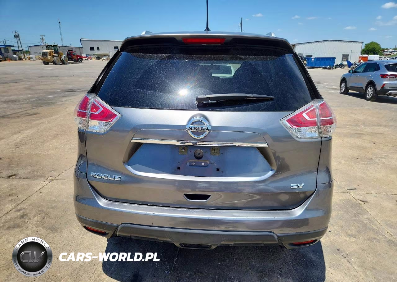 2016 Nissan Rogue Sv VIN:KNMAT2MT4GP655517 - 6