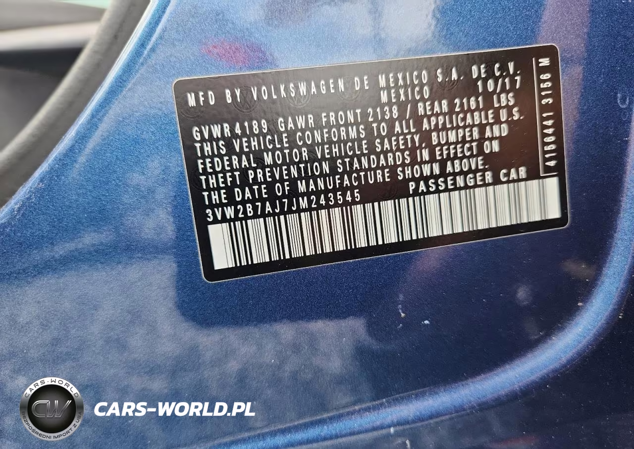 2018 Volkswagen Jetta S VIN:3VW2B7AJ7JM243545 - 13