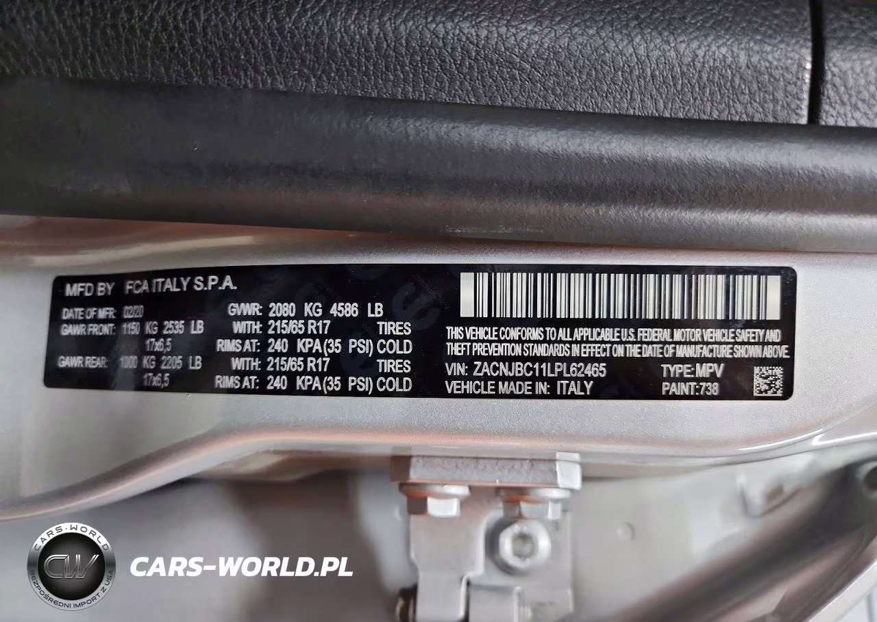 2020 Jeep Renegade Trailhawk VIN:ZACNJBC11LPL62465 - 13