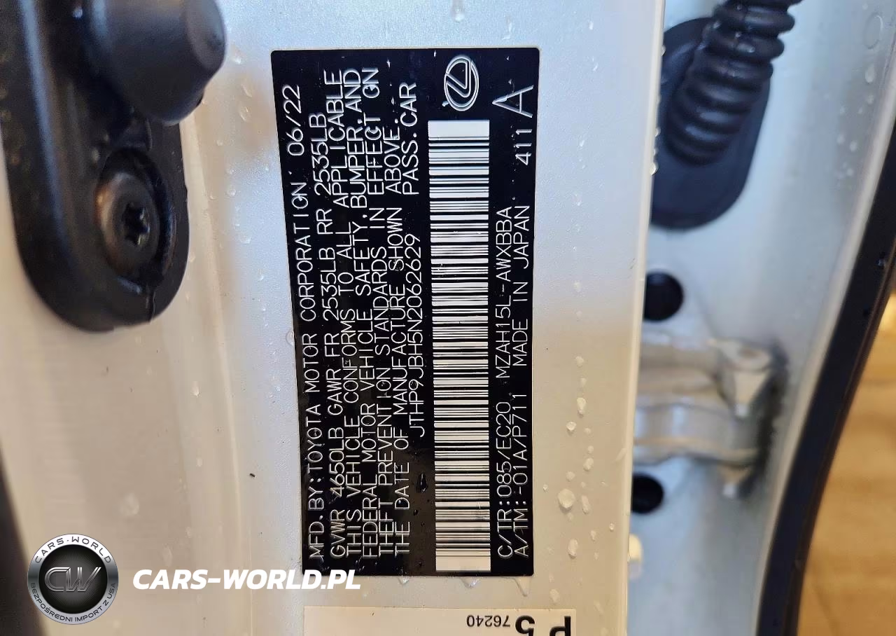 2022 Lexus Ux 250H Base VIN:JTHP9JBH5N2062629 - 14