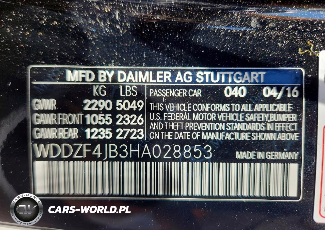 2017 Mercedes-Benz E 300 VIN:WDDZF4JB3HA028853 - 12