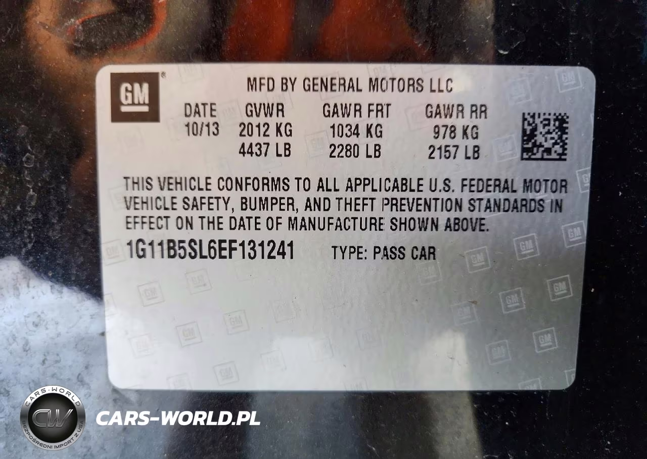 2014 Chevrolet Malibu Ls VIN:1G11B5SL6EF131241 - 12