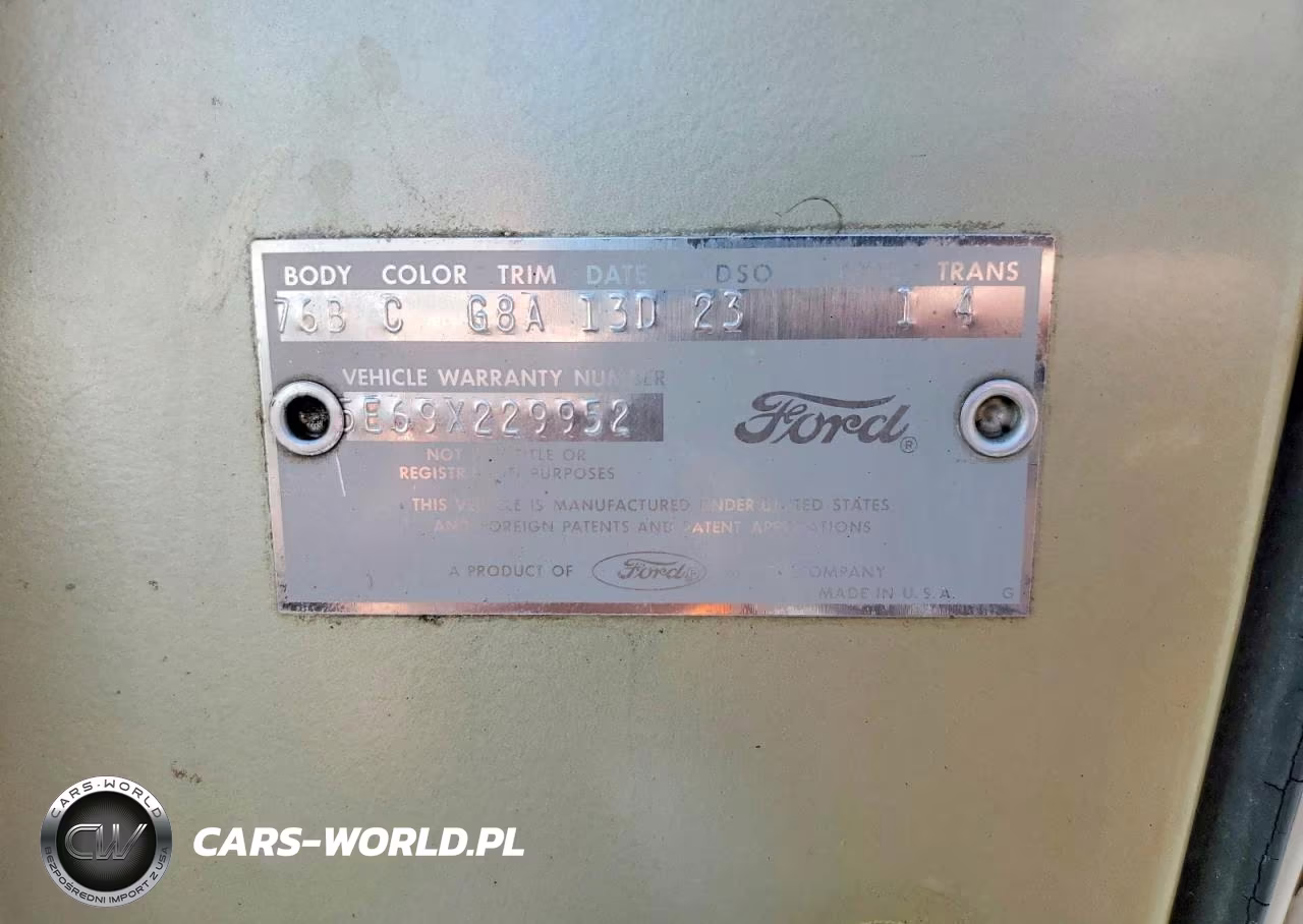 1965 Ford Galaxie 500 Xl VIN:5E69X229952 - 12