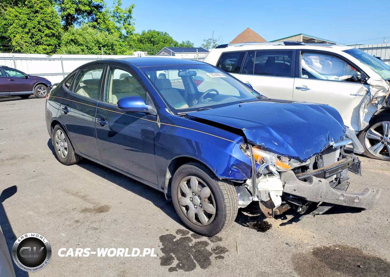 2008 Hyundai Elantra Gls VIN:KMHDU46D08U415312 - 4